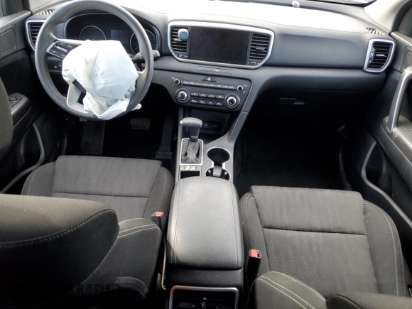 2022 Kia Sportage LX with VIN KNDPMCAC5N7000264, listed as a Copart auction lot 48331525 with 46,509 mi miles and Salvage Title. Bid and sale history available at carsss.com. Image 8.