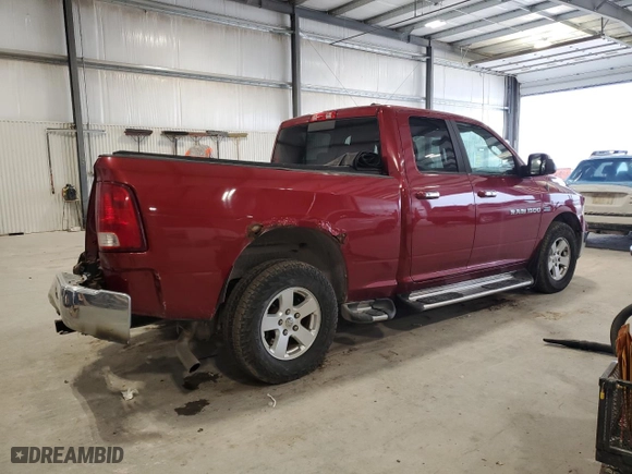 2011 Ram 1500 SLT with VIN 1D7RV1GTXBS572656, listed as a Copart auction lot 50603875 with 135,138 mi miles and Salvage Title. Bid and sale history available at carsss.com. Image 3.