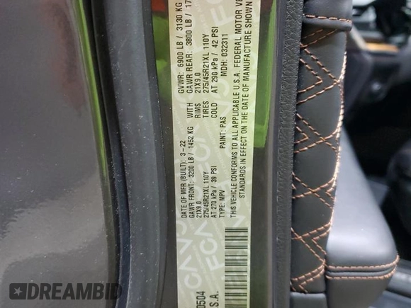 2022 Jeep Grand Cherokee Summit Reserve with VIN 1C4RJKET0N8590504, listed as a Copart auction lot 55561345 with 30,647 mi miles and Salvage title. Bid and sale history available at DreamBid. Image 14.