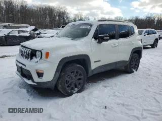 2022 Jeep Renegade Altitude z VIN ZACNJDE12NPN98618, wystawiony jako Copart lot #88210365 z przebiegiem 19 495 mil mil oraz Szkoda całkowita • Salvage title. Historia ofert i sprzedaży dostępna na DreamBid. Obrazek 1.