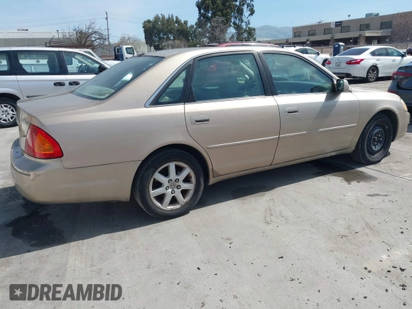 2001 Toyota Avalon XL with VIN 4T1BF28B61U133263, listed as a IAAI auction lot 41866658 with 203,057 mi miles and . Bid and sale history available at DreamBid. Image 4.