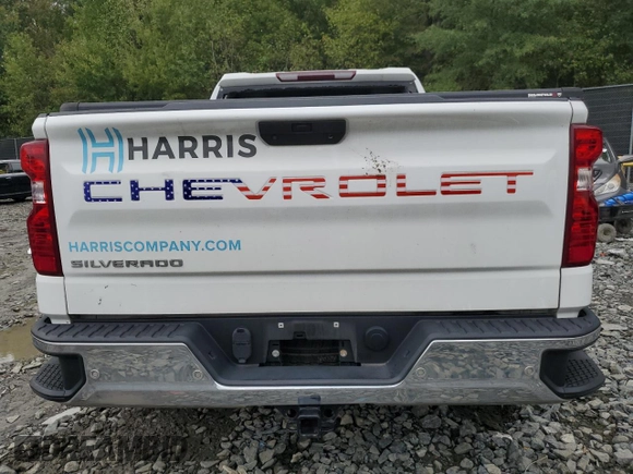 2021 Chevrolet Silverado 1500 Work Truck with VIN 1GCRWAEF1MZ205191, listed as a Copart auction lot 73381534 with 100,739 mi miles and Salvage Title. Bid and sale history available at DreamBid. Image 6.