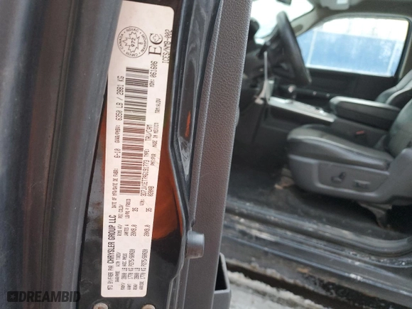 2010 Dodge Ram 1500 Sport with VIN 3D7JV1ET7AG191773, listed as a Copart auction lot 88044685 with 196,202 mi miles and Salvage Title. Bid and sale history available at carsss.com. Image 12.