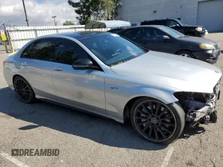 2020 Mercedes-Benz C 43 AMG z VIN W1KWF6EB1LR571590, wystawiony jako Copart lot #47194935 z przebiegiem 52 608 mil mil oraz Szkoda całkowita • Salvage title. Historia ofert i sprzedaży dostępna na DreamBid. Obrazek 4.