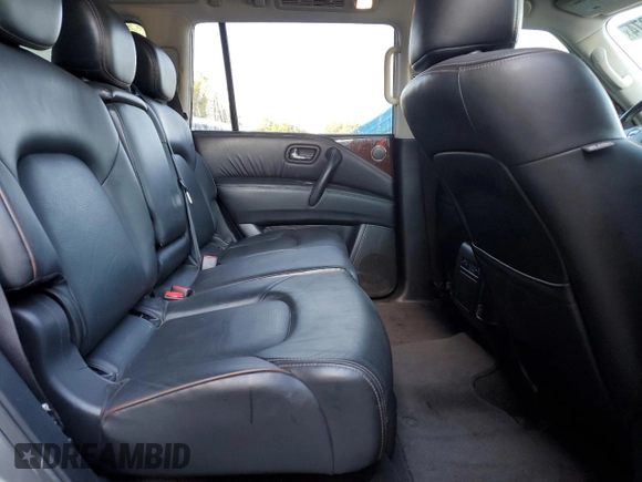 2019 Nissan Armada SV with VIN JN8AY2NC1K9584231, listed as a Copart auction lot 80300374 with 91,669 mi miles and Salvage Title. Bid and sale history available at carsss.com. Image 10.