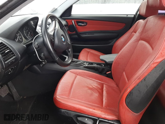 2011 BMW 1 Series 128i with VIN WBAUP9C59BVL90575, listed as a Copart auction lot 50757283 with 179,906 mi miles and Non repairable. Bid and sale history available at DreamBid. Image 7.