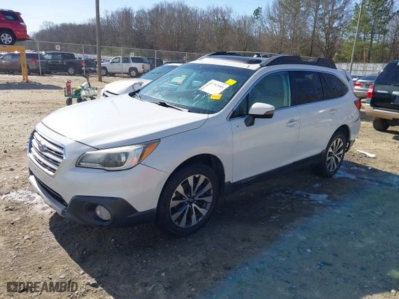 2015 Subaru Outback 2.5i Limited with VIN 4S4BSALC5F3258161, listed as a IAAI auction lot 41752985 with 127,644 mi miles. Bid and sale history available at carsss.com. Image 18.