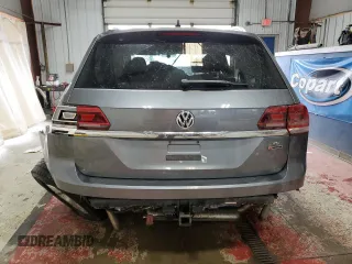 2019 Volkswagen Atlas S z VIN 1V2GR2CAXKC565750, wystawiony jako Copart lot #55911835 z przebiegiem 107 594 mil mil oraz Szkoda całkowita • Salvage title. Historia ofert i sprzedaży dostępna na DreamBid. Obrazek 6.