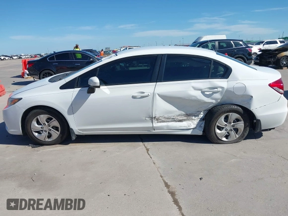 2015 Honda Civic LX with VIN 19XFB2F59FE045943, listed as a IAAI auction lot 42312404 with 108,679 mi miles and . Bid and sale history available at DreamBid. Image 14.