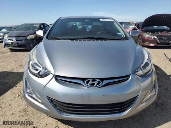 2015 Hyundai Elantra SE with VIN 5NPDH4AE2FH596915, listed as a Copart auction lot 48013245 with 89,939 mi miles and Salvage Title. Bid and sale history available at carsss.com. Image 5.