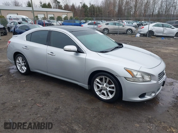 2009 Nissan Maxima SV with VIN 1N4AA51E19C842517, listed as a IAAI auction lot 41534246 with 278,067 mi miles and . Bid and sale history available at DreamBid. Image 1.