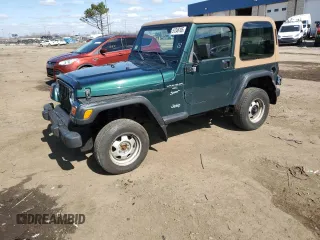 1999 Jeep Wrangler Sport with VIN 1J4FY19S2XP446059, listed as a Copart auction lot 51246105 with 183,072 mi miles and Clean Title. Bid and sale history available at carsss.com. Image 1.