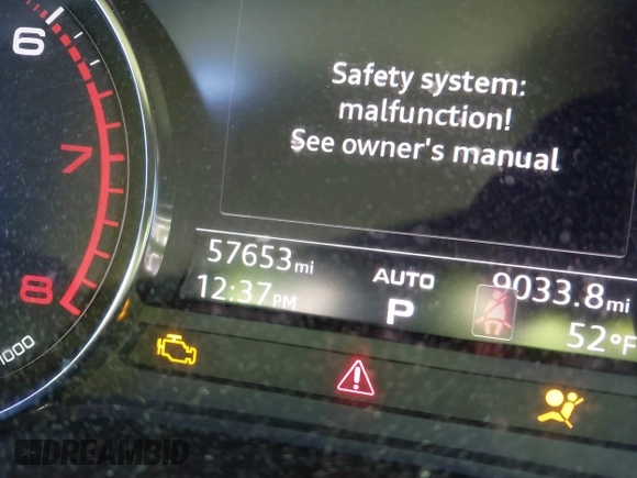 2019 Audi Q5 Premium with VIN WA1ANAFY1K2112607, listed as a IAAI auction lot 41482680 with 58,000 mi miles. Bid and sale history available at carsss.com. Image 16.