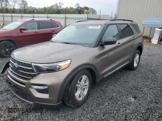 2021 Ford Explorer XLT with VIN 1FMSK7DH3MGB39284, listed as a Copart auction lot 51348135 with 54,512 mi miles and Salvage Title. Bid and sale history available at carsss.com. Image 1.