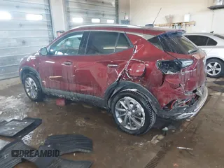 2022 Buick Encore GX Essence with VIN KL4MMGSL8NB147713, listed as a IAAI auction lot 41619512 with 15,210 mi miles. Bid and sale history available at carsss.com. Image 3.