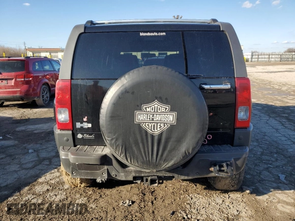 2008 Hummer H3 Luxury z VIN 5GTEN43E588196545, wystawiony jako Copart lot #45477415 z przebiegiem 193 982 mil mil oraz Szkoda całkowita • Salvage title. Historia ofert i sprzedaży dostępna na DreamBid. Obrazek 6.