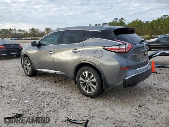 2018 Nissan Murano SV with VIN 5N1AZ2MG5JN193033, listed as a Copart auction lot 85031954 with 81,981 mi miles and Clean Title. Bid and sale history available at DreamBid. Image 2.