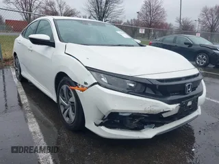 2020 Honda Civic LX with VIN 2HGFC2F66LH510069, listed as a IAAI auction lot 41860480 with 43,639 mi miles and . Bid and sale history available at DreamBid. Image 6.