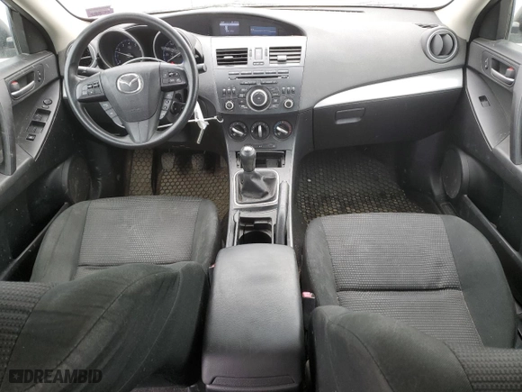 2013 Mazda Mazda3 i Sport with VIN JM1BL1UP6D1852124, listed as a Copart auction lot 46671925 with 143,287 mi miles and Salvage Title. Bid and sale history available at carsss.com. Image 8.