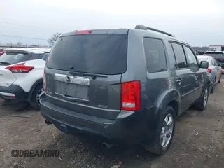 2013 Honda Pilot EX-L with VIN 5FNYF4H74DB041569, listed as a IAAI auction lot 41728937 with 223,355 mi miles and . Bid and sale history available at DreamBid. Image 4.
