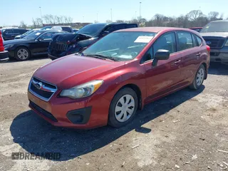 2012 Subaru Impreza 2.0i с VIN JF1GPAA64CH241915, выставлен на аукционе IAAI как лот 41824963 с пробегом 111 808 миль миль и . История ставок и продаж доступна на DreamBid. Изображение 2.