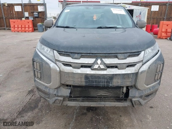 2023 Mitsubishi Outlander Sport ES with VIN JA4ARUAU6PU011181, listed as a IAAI auction lot 41593699 with 88,069 mi miles. Bid and sale history available at carsss.com. Image 6.