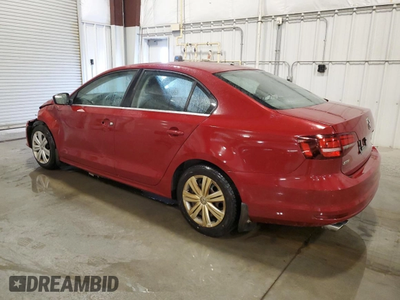 2017 Volkswagen Jetta S z VIN 3VW2B7AJ0HM361656, wystawiony jako Copart lot #58217505 z przebiegiem 180 824 mil mil oraz Nie do naprawy • Non repairable. Historia ofert i sprzedaży dostępna na DreamBid. Obrazek 2.