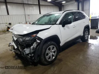 2019 Toyota RAV4 LE with VIN 2T3F1RFV7KC021068, listed as a Copart auction lot 50889575 with 34,749 mi miles and Salvage Title. Bid and sale history available at DreamBid. Image 1.