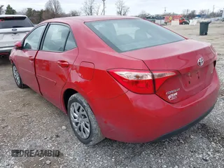 2019 Toyota Corolla L with VIN 2T1BURHEXKC228937, listed as a IAAI auction lot 41979191 with 107,413 mi miles and . Bid and sale history available at carsss.com. Image 3.