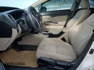 2015 Honda Civic Sedan LX with VIN 19XFB2F54FE214704, listed as a Copart auction lot 52505895 with 110,497 mi miles and Salvage Title. Bid and sale history available at carsss.com. Image 7.