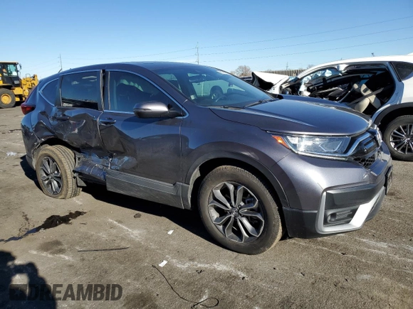2020 Honda CR-V EX-L with VIN 5J6RW2H8XLA010104, listed as a Copart auction lot 88799915 with 41,133 mi miles and Salvage Title. Bid and sale history available at carsss.com. Image 4.