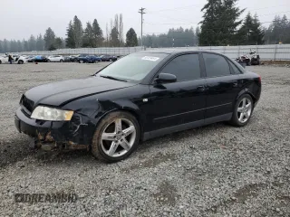 2002 Audi A4 1.8T with VIN WAULC68E52A287563, listed as a Copart auction lot 82359464 with 97,927 mi miles and Salvage Title. Bid and sale history available at carsss.com. Image 1.