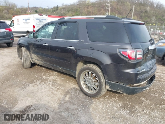 2016 GMC Acadia SLT with VIN 1GKKVRKD6GJ168278, listed as a IAAI auction lot 42028962 with 136,059 mi miles. Bid and sale history available at carsss.com. Image 3.