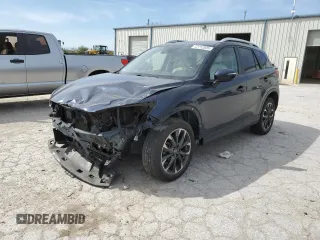 2016 Mazda CX-5 Grand Touring with VIN JM3KE4DYXG0844002, listed as a Copart auction lot 52712035 with 81,042 mi miles and Salvage Title. Bid and sale history available at DreamBid. Image 1.