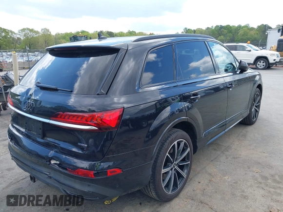 2021 Audi Q7 Premium Plus with VIN WA1LXAF74MD018111, listed as a IAAI auction lot 41967005 with 70,857 mi miles and . Bid and sale history available at DreamBid. Image 4.