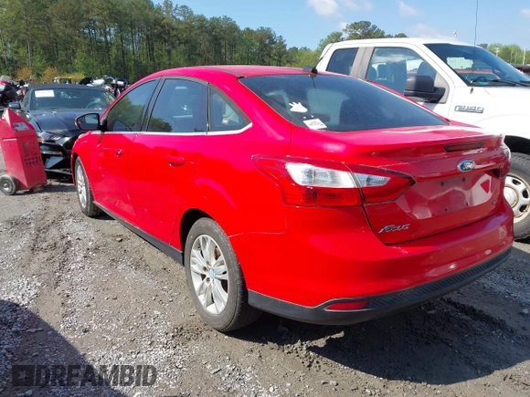 2012 Ford Focus SEL with VIN 1FAHP3H28CL142367, listed as a IAAI auction lot 41991603 with 223,944 mi miles. Bid and sale history available at carsss.com. Image 3.