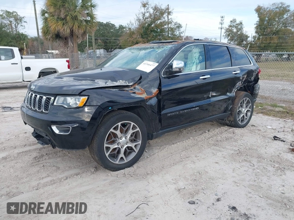 2022 Jeep Grand Cherokee Limited z VIN 1C4RJEBG4NC126668, wystawiony jako IAAI lot #41346477 z przebiegiem Nie podano mil oraz . Historia ofert i sprzedaży dostępna na DreamBid. Obrazek 2.
