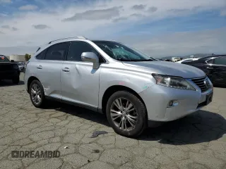 2013 Lexus RX 350 with VIN 2T2BK1BAXDC217383, listed as a Copart auction lot 52946935 with 112,867 mi miles and Salvage title. Bid and sale history available at DreamBid. Image 4.