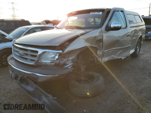 2000 Ford F-150 XL with VIN 1FTRF17W7YNB07289, listed as a Copart auction lot 80981994 with 189,969 mi miles and Salvage title. Bid and sale history available at DreamBid. Image 1.