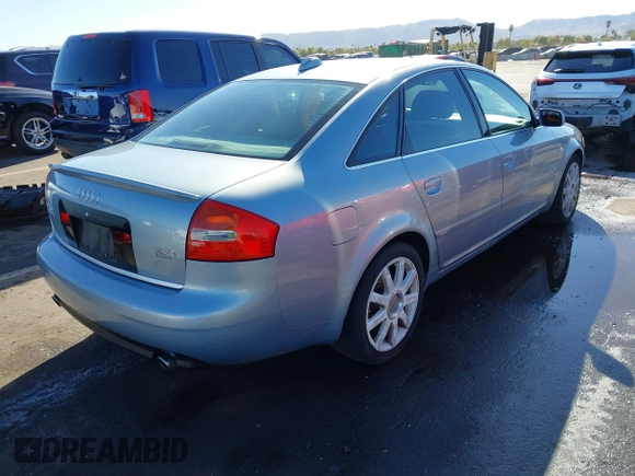 2004 Audi A6 z VIN WAUCD64B74N104023, wystawiony jako IAAI lot #41354703 z przebiegiem 122 275 mil mil oraz . Historia ofert i sprzedaży dostępna na DreamBid. Obrazek 4.