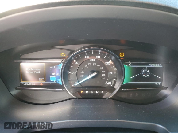 2016 Ford Explorer XLT with VIN 1FM5K8DH8GGB77097, listed as a Copart auction lot 60928394 with 108,678 mi miles and Salvage Title. Bid and sale history available at DreamBid. Image 9.