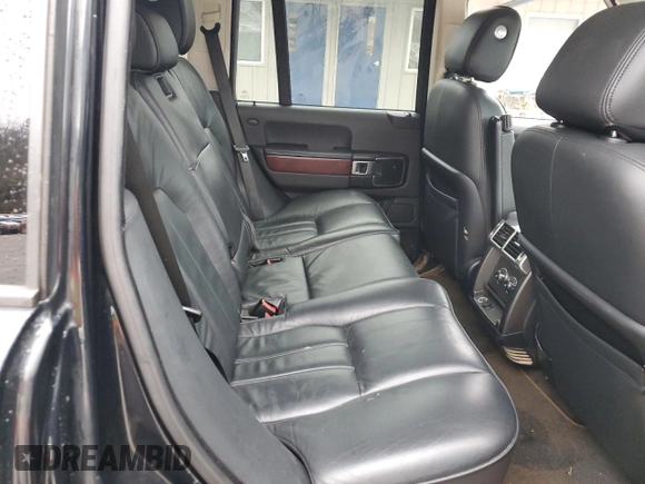 2011 Land Rover Range Rover HSE with VIN SALME1D45BA358416, listed as a Copart auction lot 44699005 with 105,737 mi miles and Salvage title. Bid and sale history available at DreamBid. Image 11.