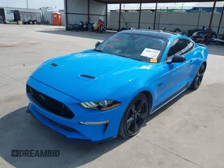 2022 Ford Mustang GT with VIN 1FA6P8CF4N5142081, listed as a IAAI auction lot 42057553 with 43,356 mi miles and . Bid and sale history available at DreamBid. Image 18.