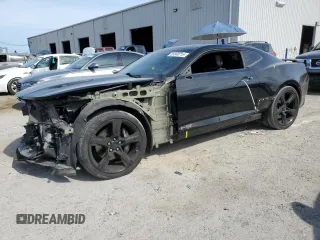 2018 Chevrolet Camaro 2SS with VIN 1G1FH1R76J0132649, listed as a Copart auction lot 55040715 with 86,058 mi miles and Salvage title. Bid and sale history available at DreamBid. Image 1.
