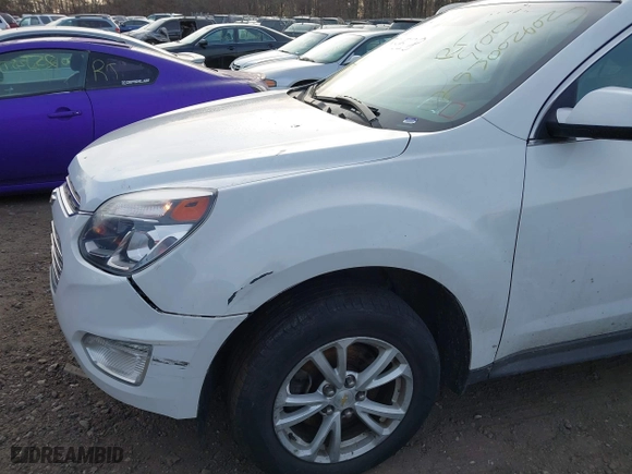 2017 Chevrolet Equinox LT with VIN 2GNFLFEK1H6207831, listed as a IAAI auction lot 41784528 with 999,999 mi miles. Bid and sale history available at carsss.com. Image 6.