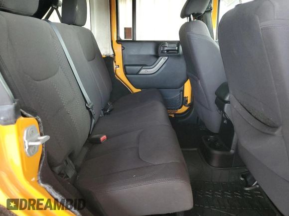 2013 Jeep Wrangler Unlimited Sport z VIN 1C4BJWDGXDL556580, wystawiony jako Copart lot #55477185 z przebiegiem 71 044 mil mil oraz Szkoda całkowita • Salvage title. Historia ofert i sprzedaży dostępna na DreamBid. Obrazek 10.