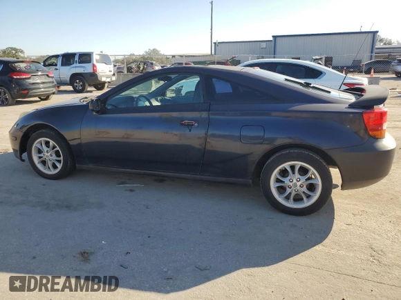 2000 Toyota Celica GT with VIN JTDDR32T5Y0018974, listed as a Copart auction lot 85803274 with 167,020 mi miles and Non Repairable. Bid and sale history available at carsss.com. Image 2.