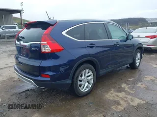 2015 Honda CR-V EX-L with VIN 5J6RM4H78FL040607, listed as a IAAI auction lot 41953997 with 128,969 mi miles. Bid and sale history available at carsss.com. Image 4.
