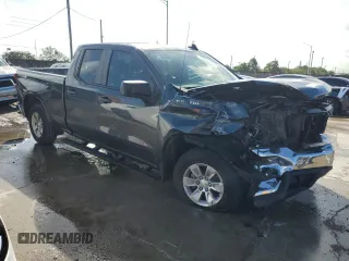 2020 Chevrolet Silverado 1500 Work Truck with VIN 1GCRWAEHXLZ292329, listed as a Copart auction lot 50913255 with 70,533 mi miles and Salvage Title. Bid and sale history available at DreamBid. Image 4.