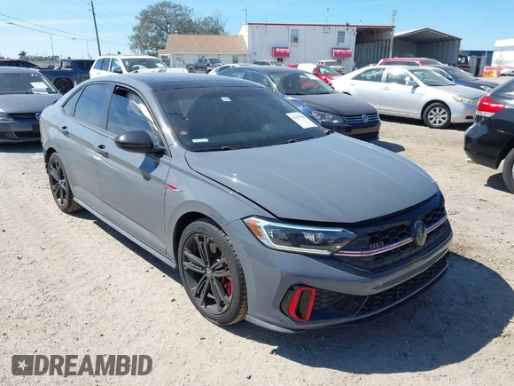 2022 Volkswagen Jetta GLI Autobahn with VIN 3VW2T7BUXNM004471, listed as a IAAI auction lot 41578910 with 49,126 mi miles and . Bid and sale history available at DreamBid. Image 1.